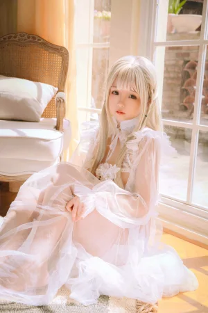 日奈娇(椎名莜)《白纱衣》主题写真：136张全套美图，含4个视频