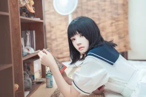 桜桃喵《盛夏制服》主题写真：39张全套美图