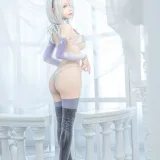 蠢沫沫《冰雪2B》主题写真：35张全套美图