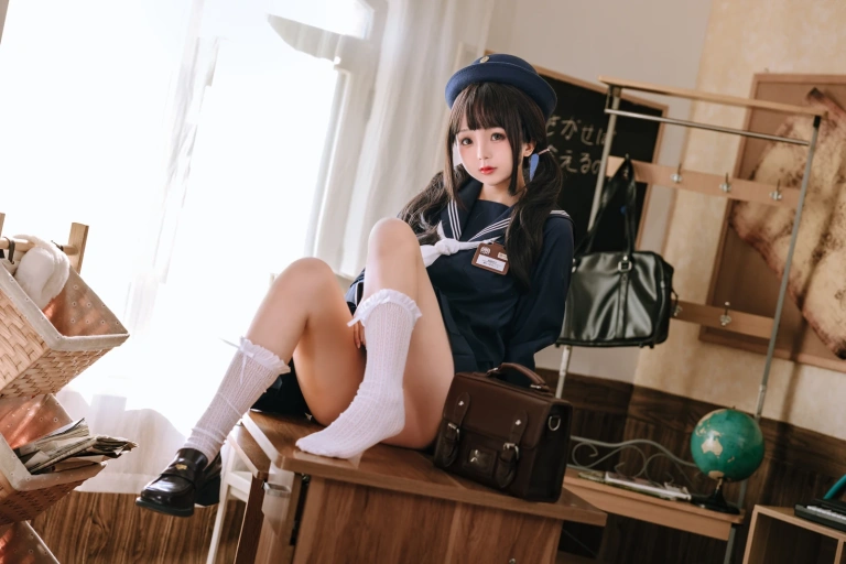 日奈娇(椎名莜)《补习班》主题写真：135张全套美图