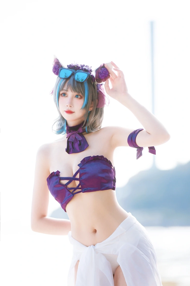 念雪《柴郡猫》主题写真：30张全套美图