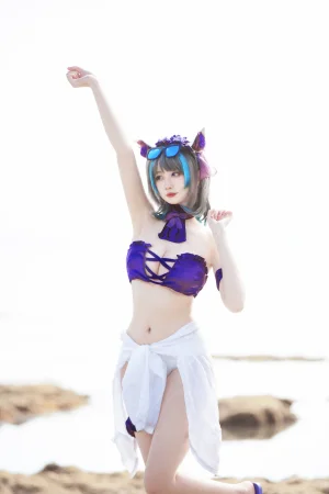 念雪《柴郡猫》主题写真：30张全套美图