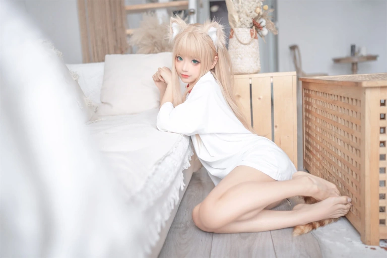 蠢沫沫《黄豆粉》主题写真：140张全套美图