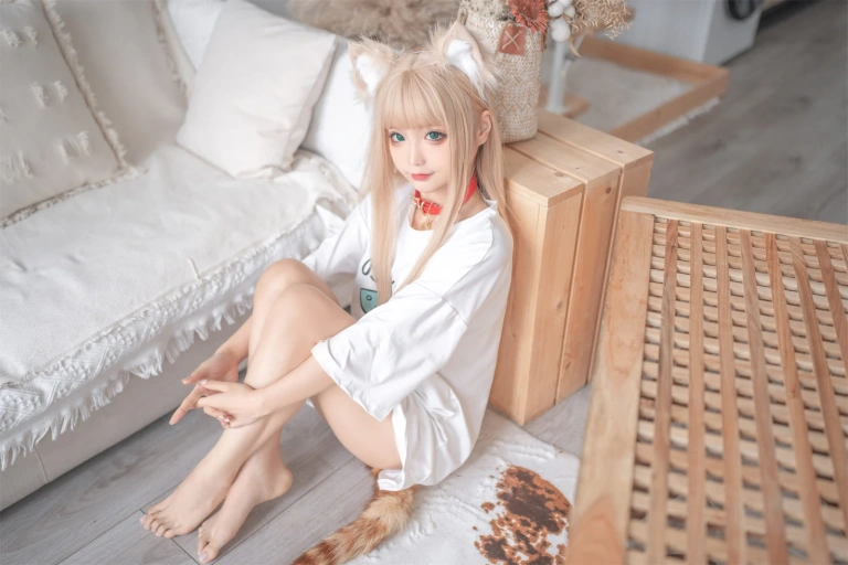 蠢沫沫《黄豆粉》主题写真：140张全套美图