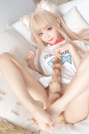 蠢沫沫《黄豆粉》主题写真：140张全套美图