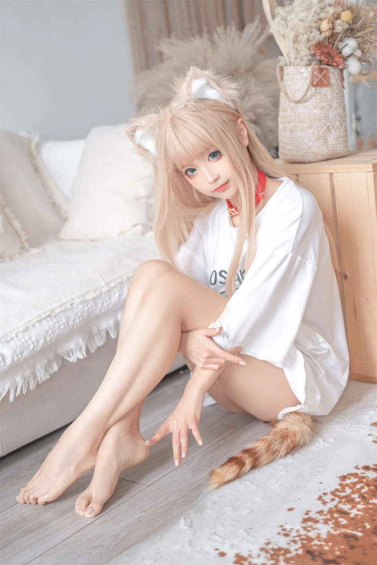 蠢沫沫《黄豆粉》主题写真：140张全套美图