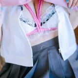 日奈娇(椎名莜)《课桌 捆绑》主题写真：150张全套美图，含3个视频