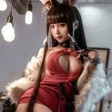 蠢沫沫《碧蓝航线 赤城》主题写真：40张全套美图