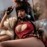 蠢沫沫《碧蓝航线 赤城》主题写真：40张全套美图
