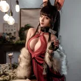 蠢沫沫《碧蓝航线 赤城》主题写真：40张全套美图