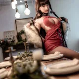 蠢沫沫《碧蓝航线 赤城》主题写真：40张全套美图