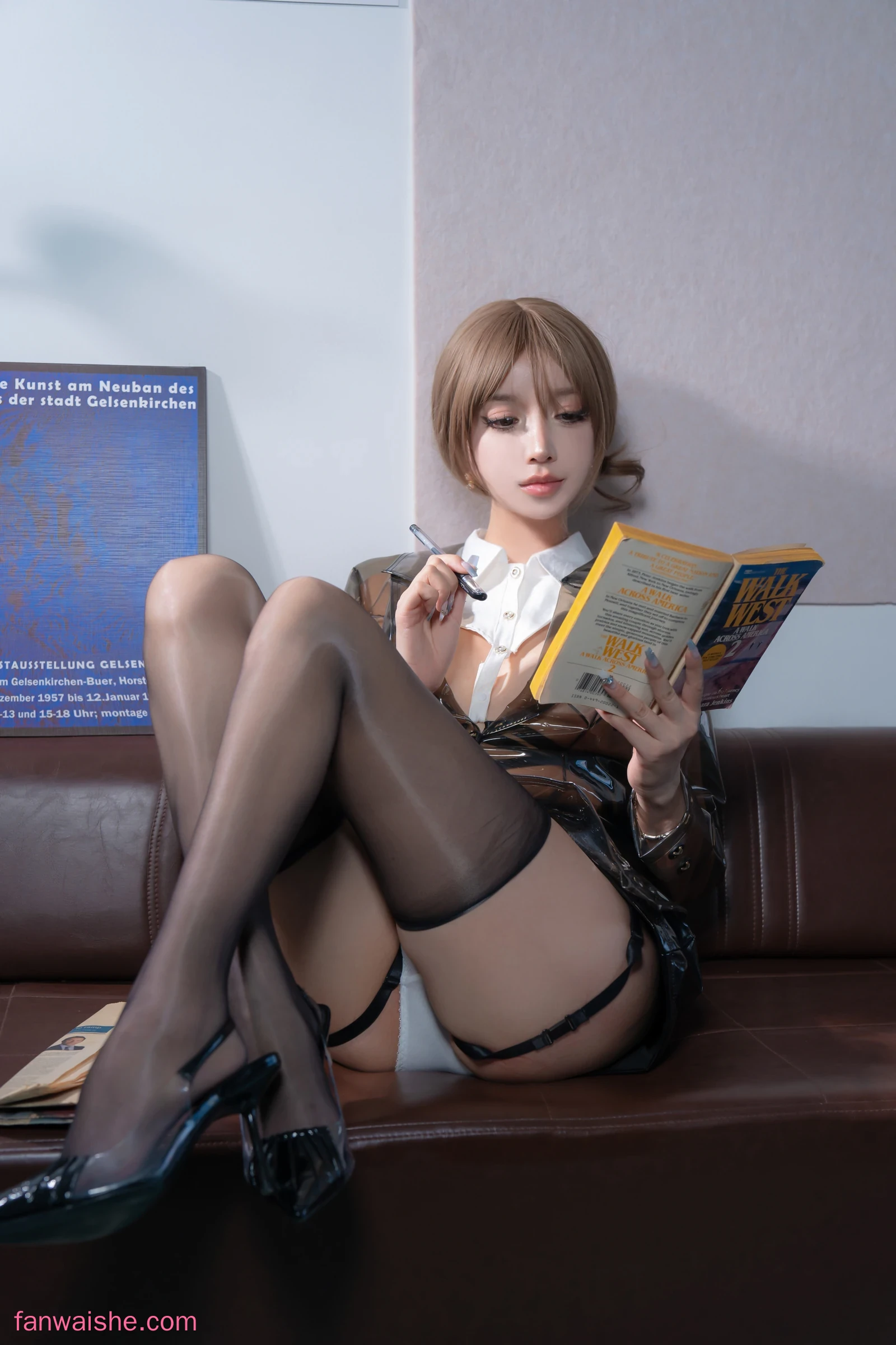过期米线线喵 过期米线线喵 NO.143 - AI女教师