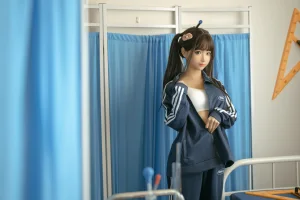 蠢沫沫《身体検査で》主题写真：150张全套美图