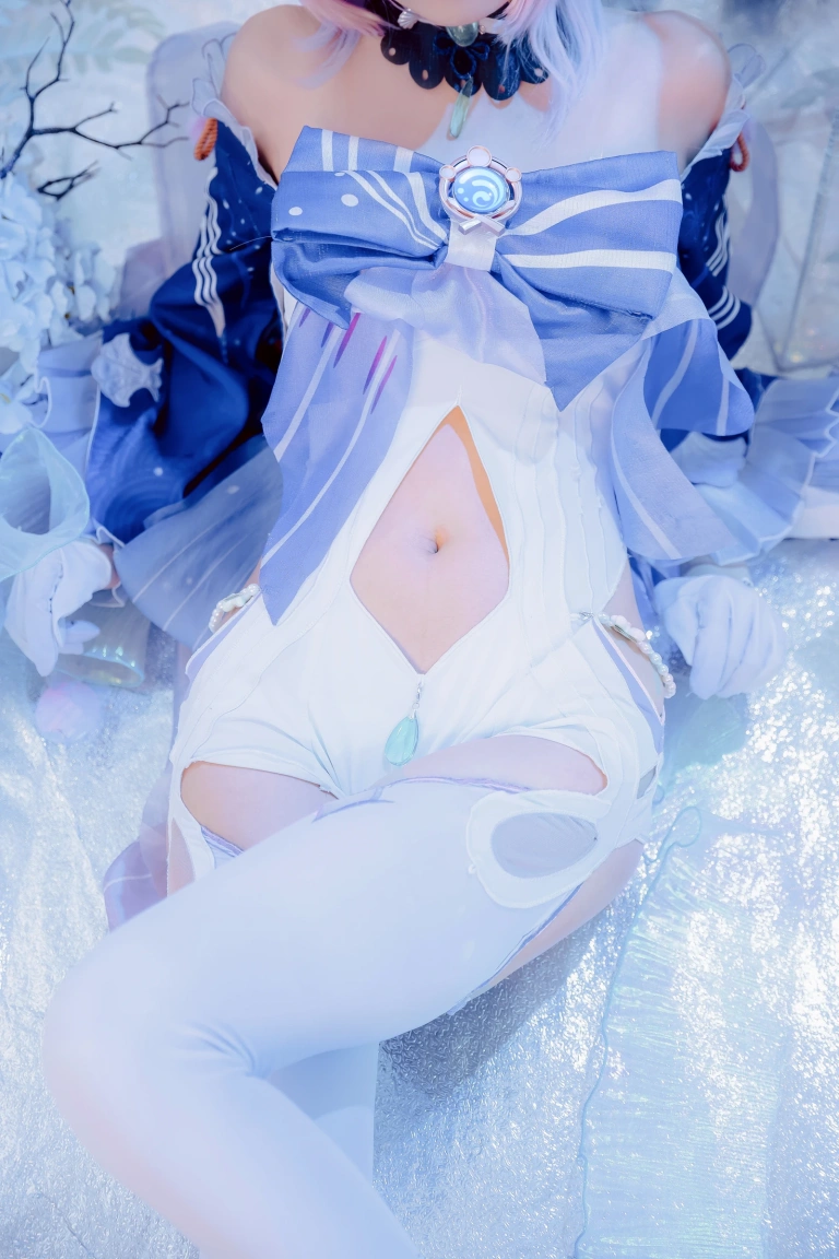 桜桃喵《珊瑚宫心海》主题写真：29张全套美图，含3个视频