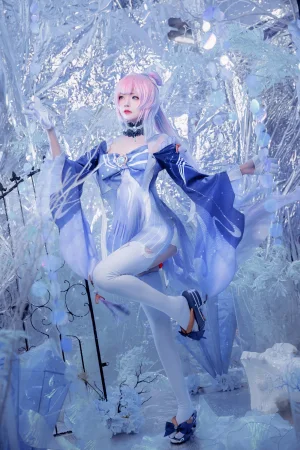 桜桃喵《珊瑚宫心海》主题写真：29张全套美图，含3个视频