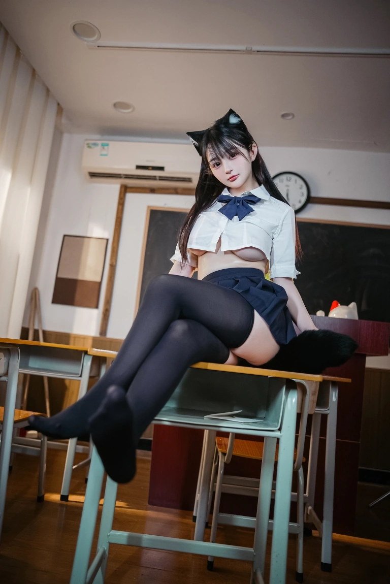 桜井宁宁《JK猫耳》主题写真：150张全套美图，含1个视频