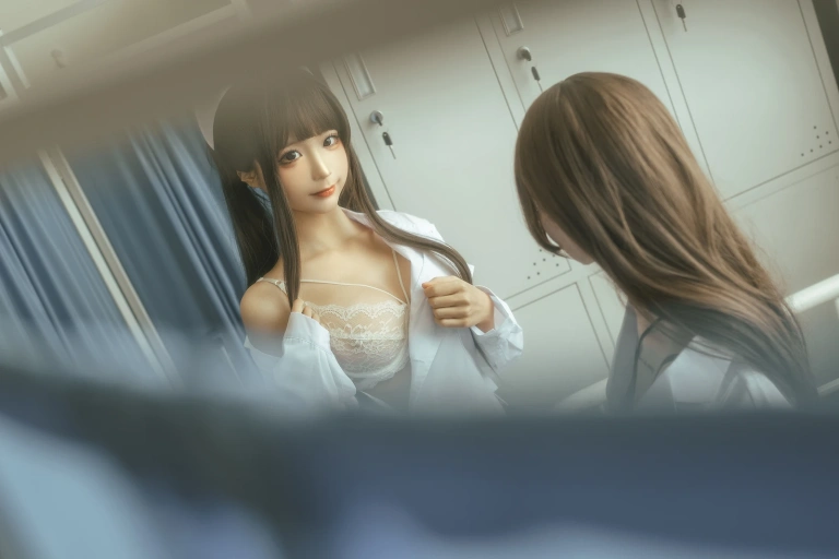 蠢沫沫《下班后》主题写真：143张全套美图