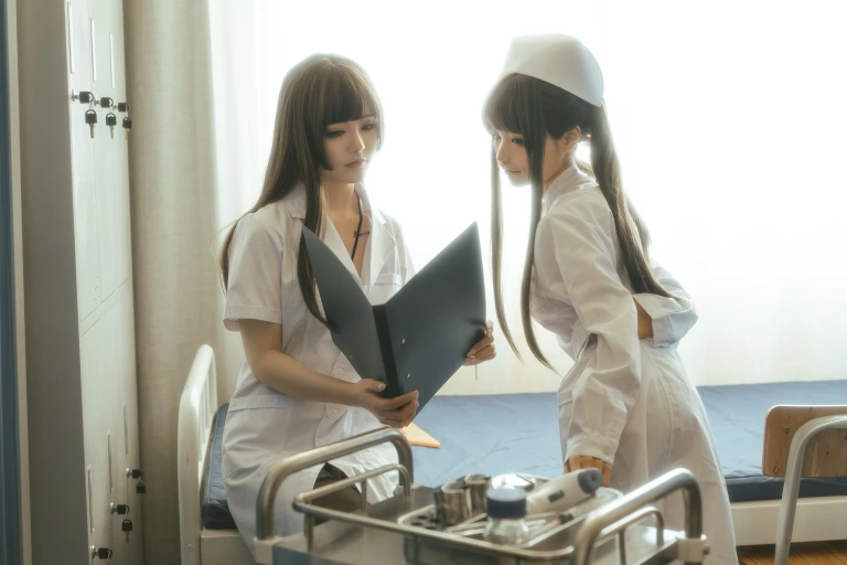 蠢沫沫《下班后》主题写真：143张全套美图