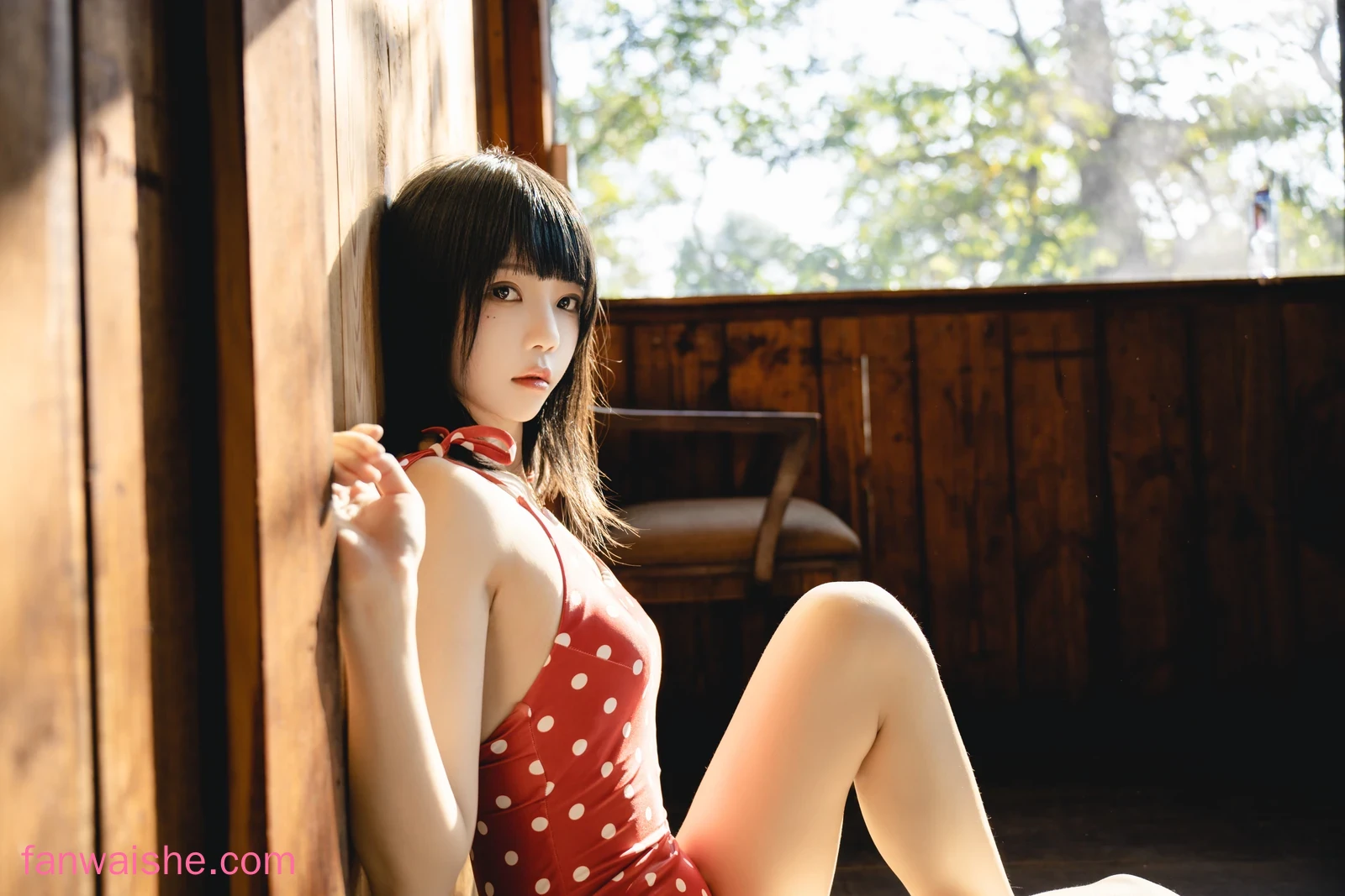 桜桃喵 桜桃喵 NO.145 - 果夏 红波点