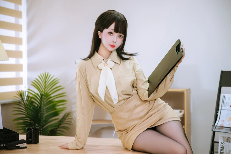 日奈娇(椎名莜)《秘书》主题写真：181张全套美图