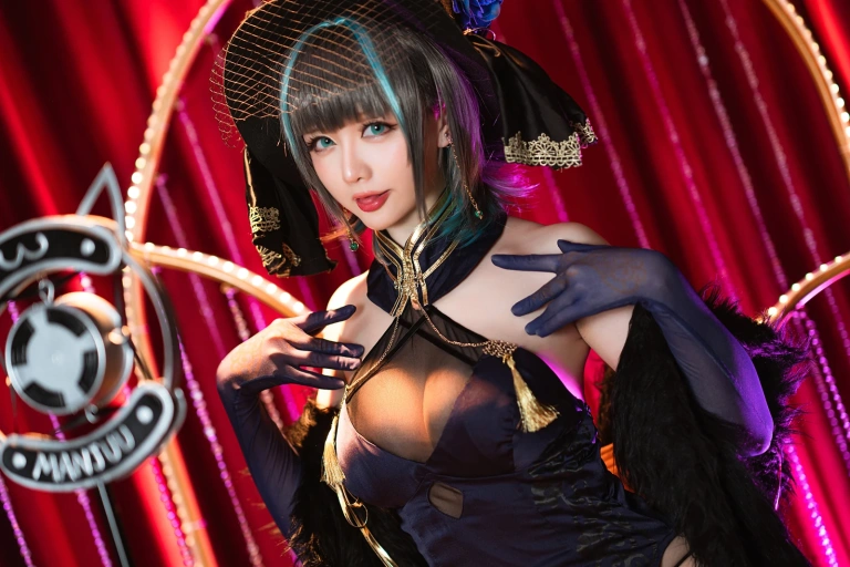 星之迟迟《2021年正片合集 柴郡 音乐绚烂caitsith》主题写真：72张全套美图