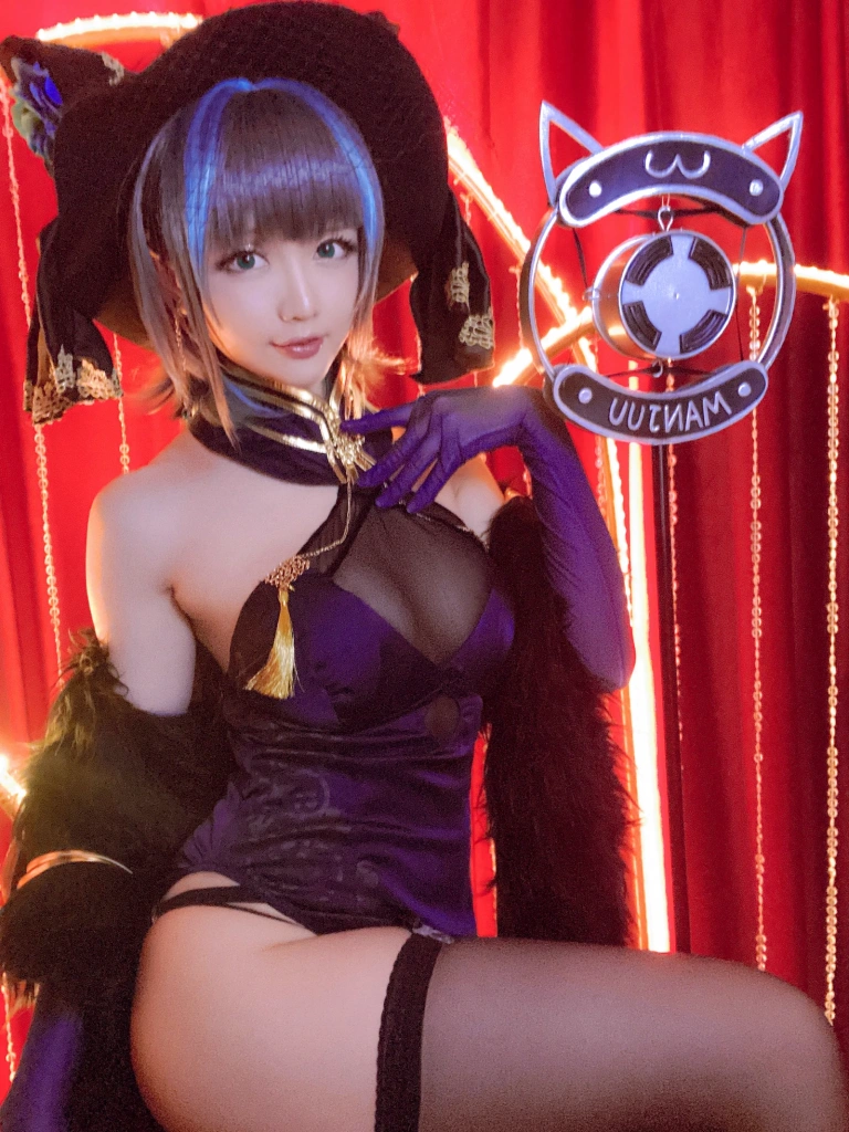 星之迟迟《2021年正片合集 柴郡 音乐绚烂caitsith》主题写真：72张全套美图