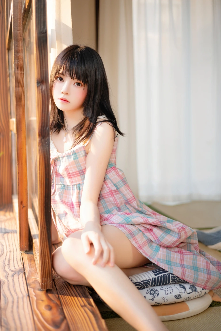 桜桃喵《果夏 桃子》主题写真：48张全套美图