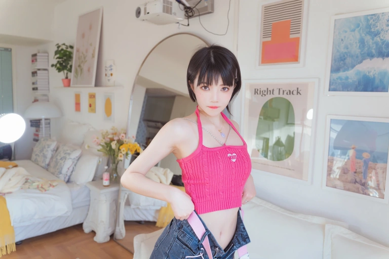 桜桃喵《果夏 甜辣酱》主题写真：21张全套美图