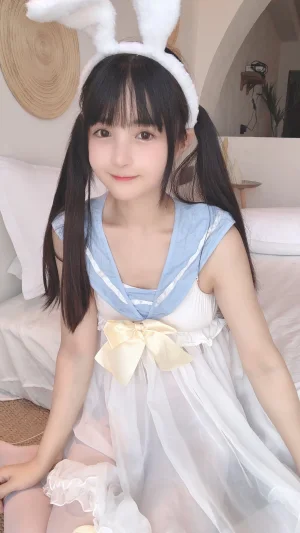 桜井宁宁《双马尾少女》主题写真：50张全套美图