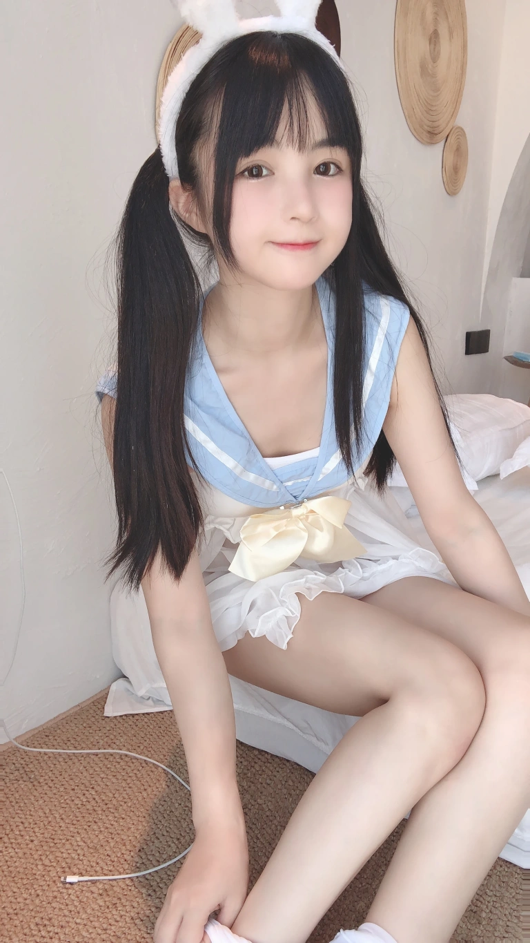 桜井宁宁《双马尾少女》主题写真：50张全套美图