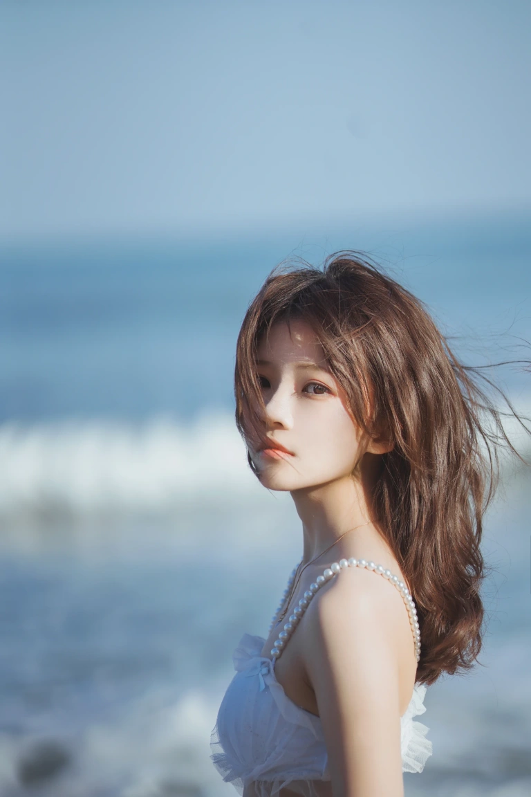 桜桃喵《果夏 小珍珠》主题写真：12张全套美图