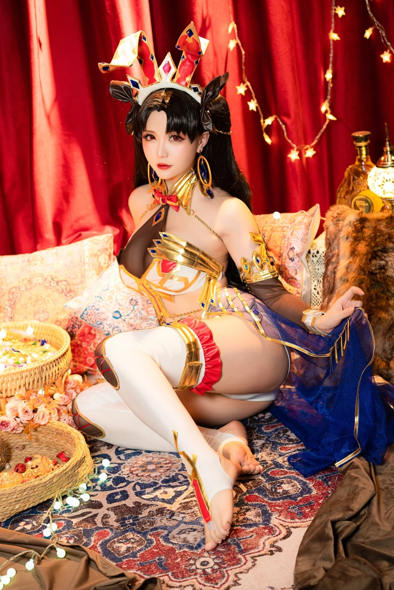 星之迟迟《2021年正片合集 伊什塔尔同人 伊斯塔凛》主题写真：63张全套美图