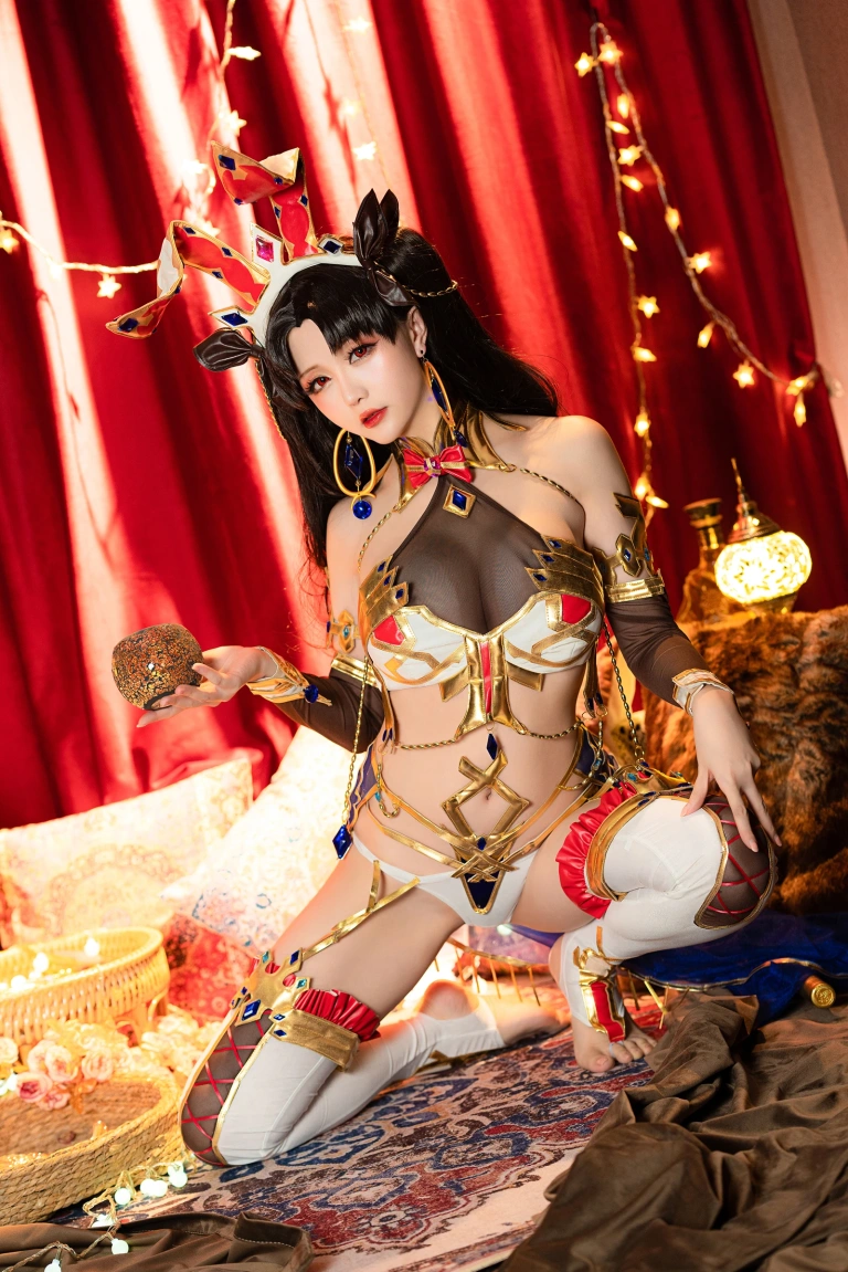 星之迟迟《2021年正片合集 伊什塔尔同人 伊斯塔凛》主题写真：63张全套美图