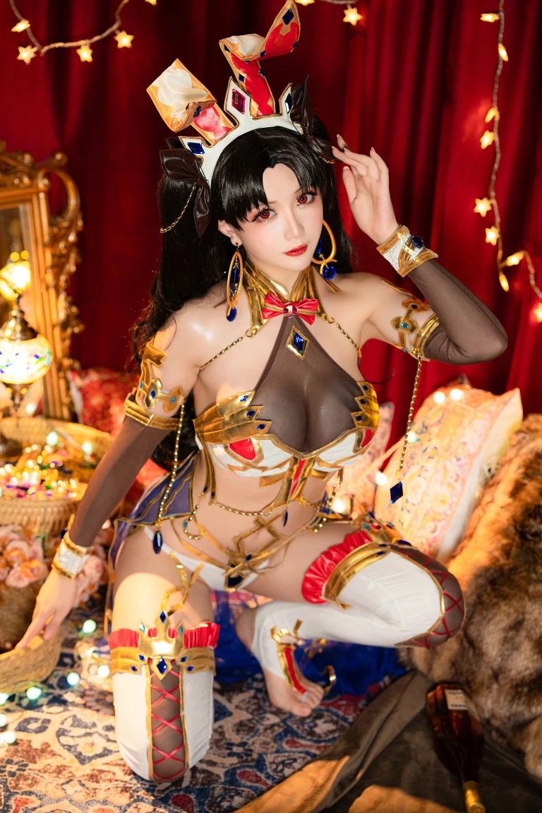 星之迟迟《2021年正片合集 伊什塔尔同人 伊斯塔凛》主题写真：63张全套美图