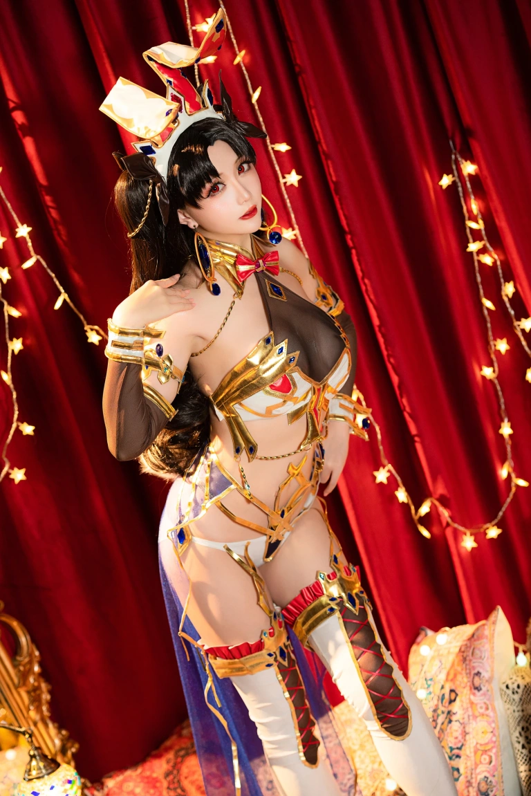 星之迟迟《2021年正片合集 伊什塔尔同人 伊斯塔凛》主题写真：63张全套美图