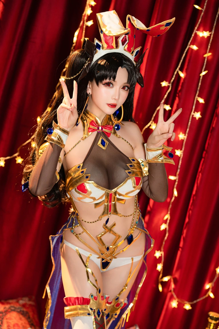 星之迟迟《2021年正片合集 伊什塔尔同人 伊斯塔凛》主题写真：63张全套美图