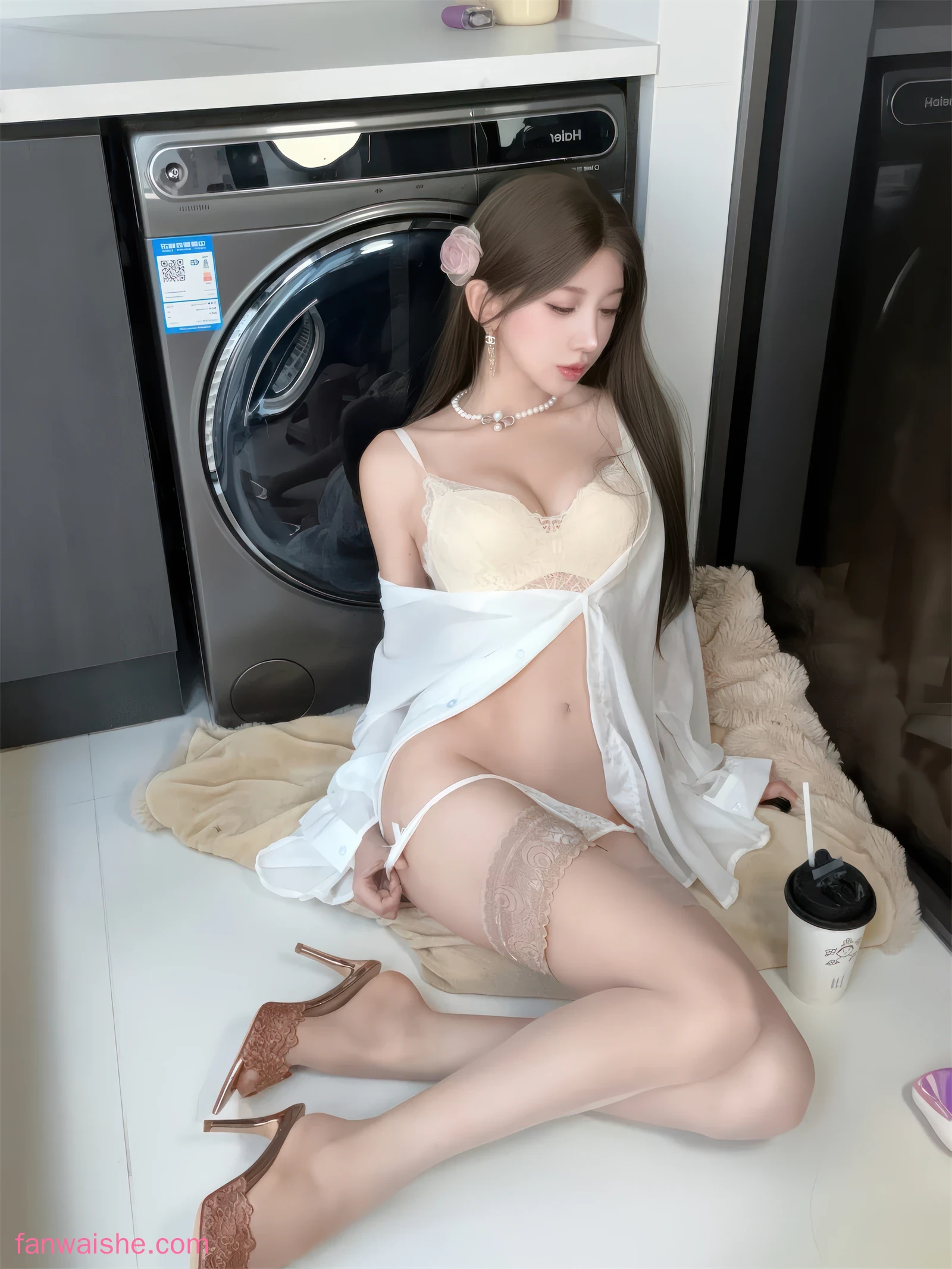 过期米线线喵 过期米线线喵 NO.151 - 羞涩の妻