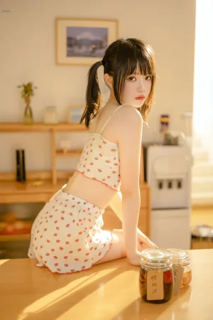 桜桃喵《瞌睡》主题写真：43张全套美图