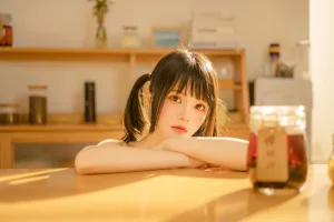 桜桃喵《瞌睡》主题写真：43张全套美图