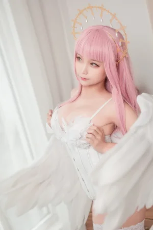 蠢沫沫《沫沫真爱版 光天使》主题写真：45张全套美图