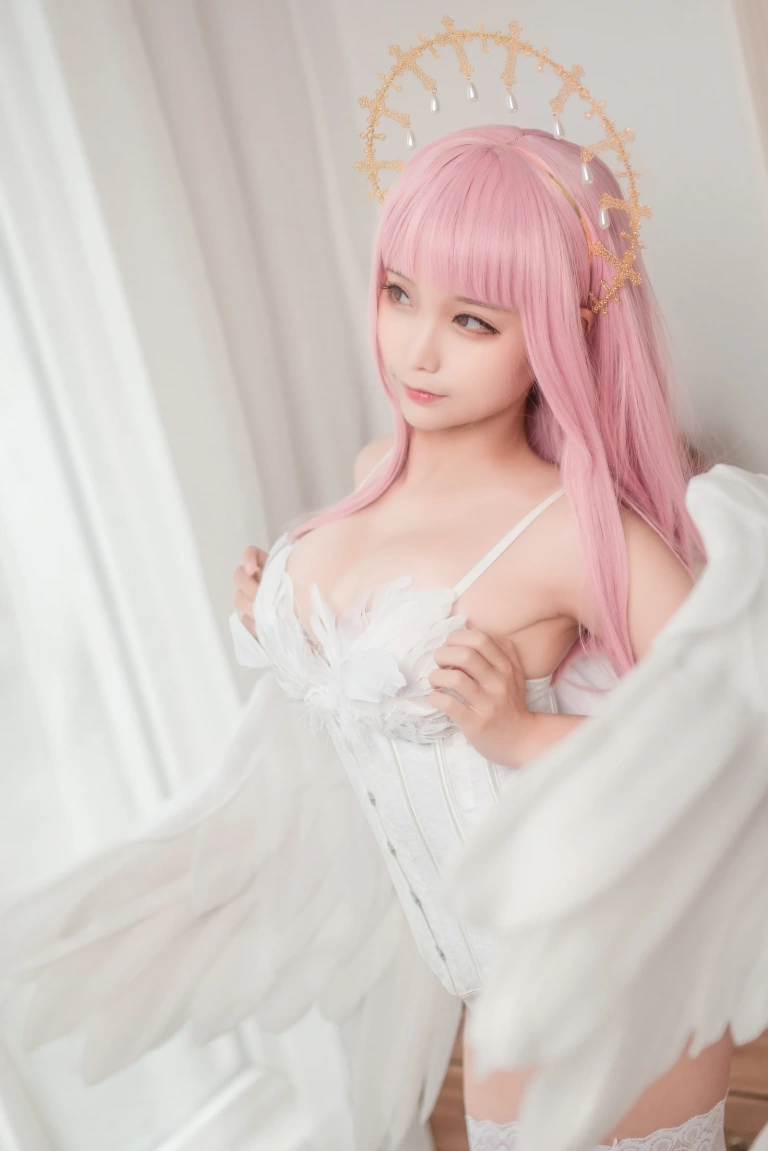 蠢沫沫《沫沫真爱版 光天使》主题写真：45张全套美图