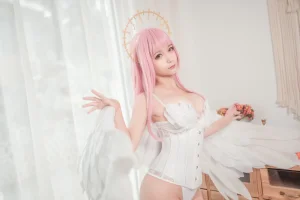蠢沫沫《沫沫真爱版 光天使》主题写真：45张全套美图