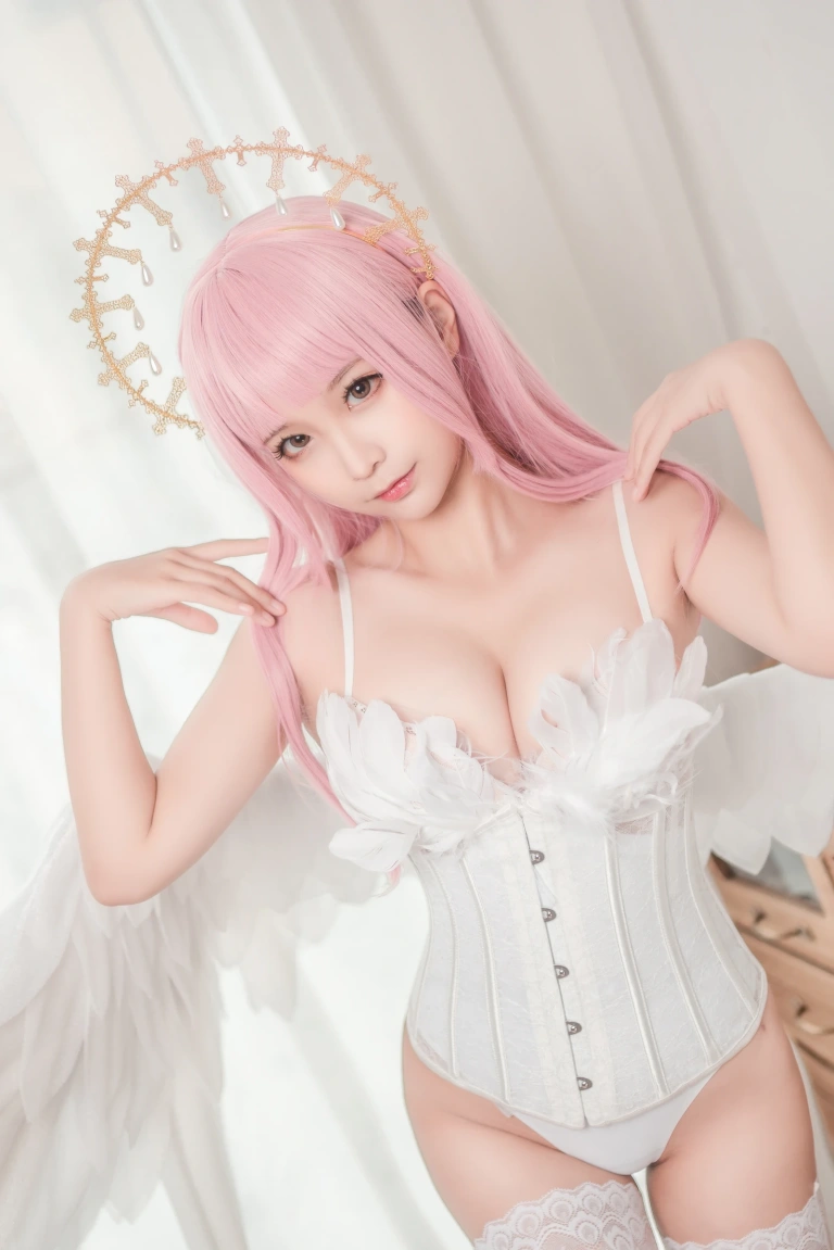 蠢沫沫《沫沫真爱版 光天使》主题写真：45张全套美图