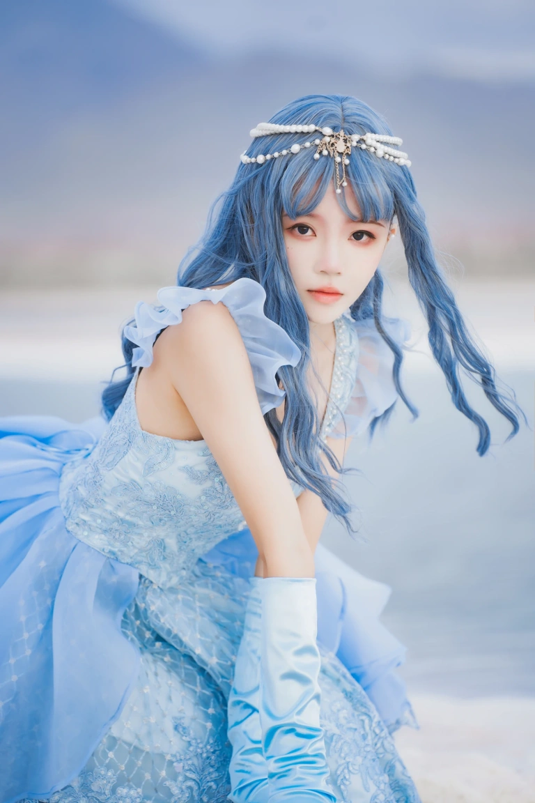 桜桃喵《小美人鱼》主题写真：17张全套美图