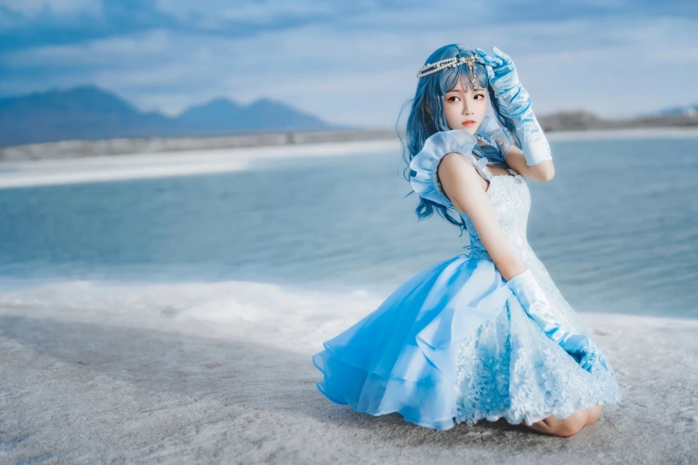 桜桃喵《小美人鱼》主题写真：17张全套美图