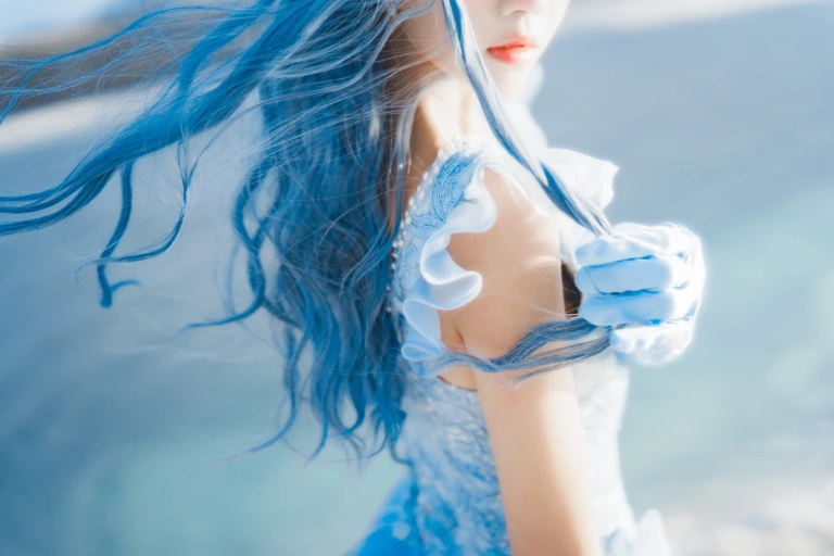 桜桃喵《小美人鱼》主题写真：17张全套美图