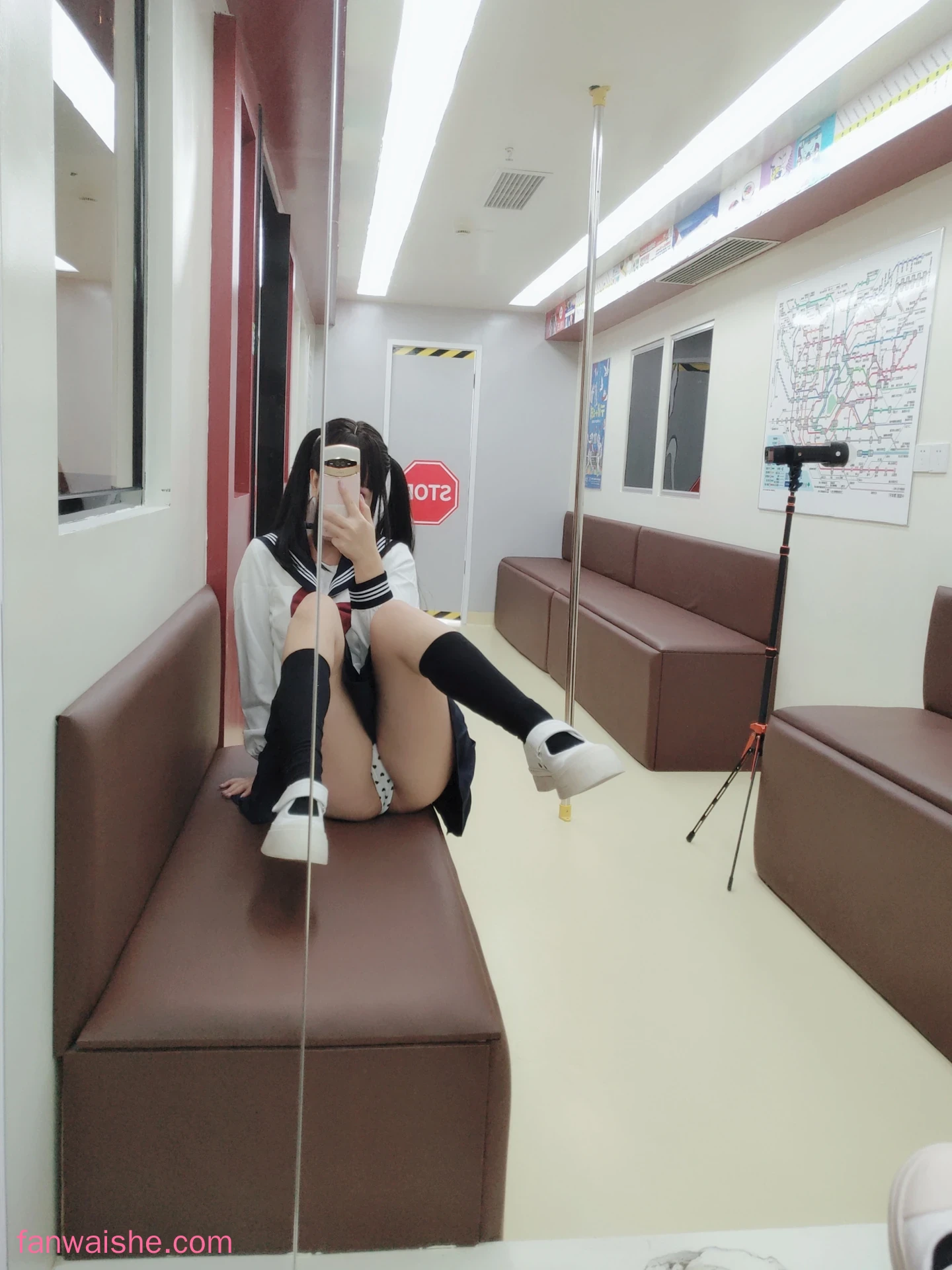 日奈娇(椎名莜) 日奈娇(椎名莜) NO.157 - 列车JK