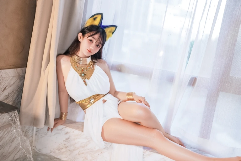 桜井宁宁《白色猫娘》主题写真：132张全套美图