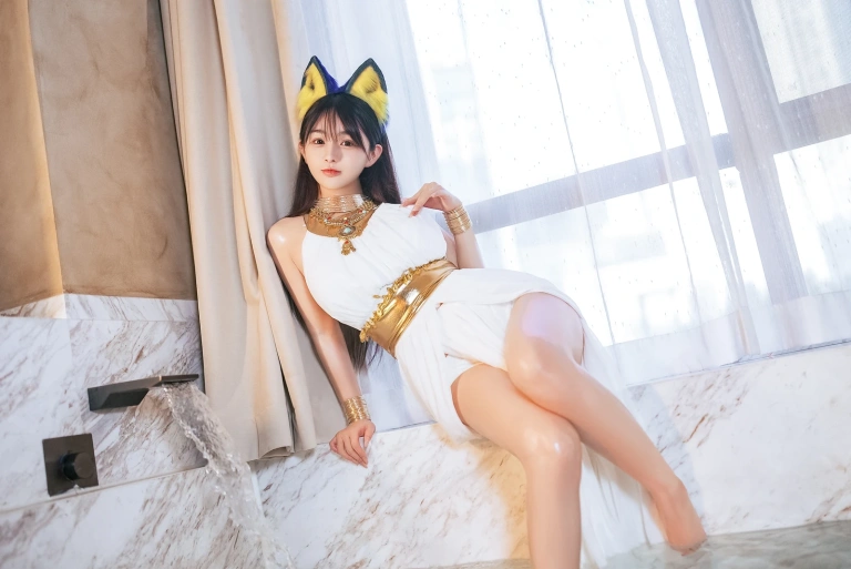 桜井宁宁《白色猫娘》主题写真：132张全套美图