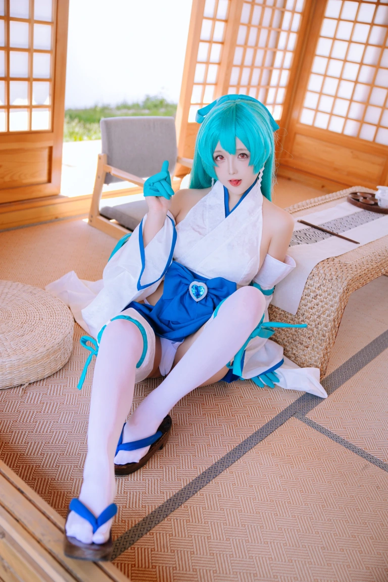 日奈娇(椎名莜)《水神小夜》主题写真：85张全套美图